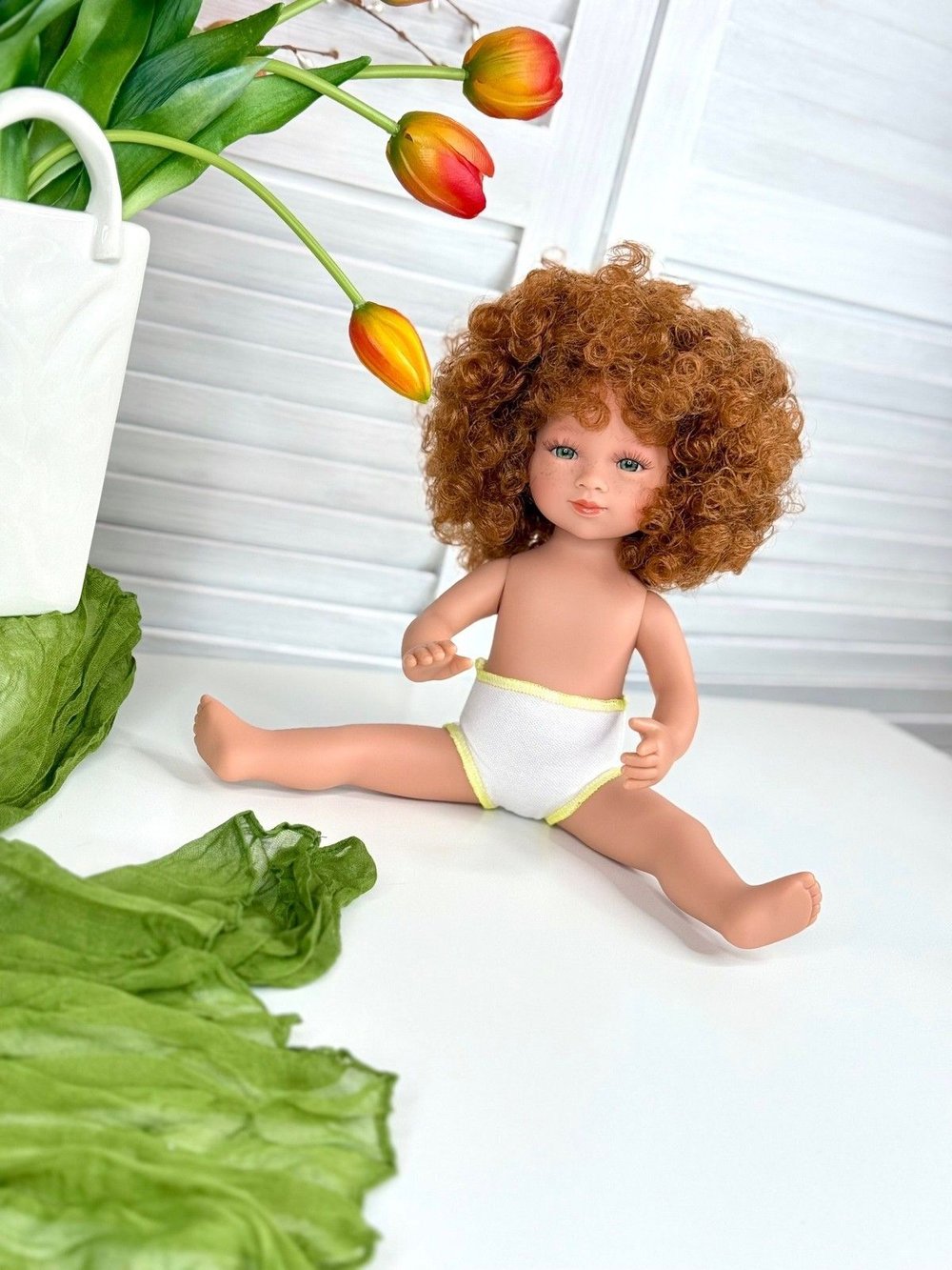 Кукла D Nenes виниловая 34см Celia без одежды (022323W)