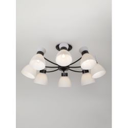 Люстра Rivoli Aemilia 9185-308 8хЕ27 60 Вт модерн | Лайт