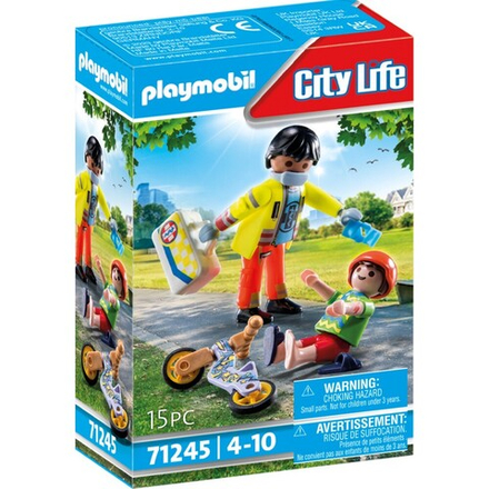 Playmobil - Фельдшер City Life с пациентом 71245 / артикул   71245  / GTIN 4008789712455