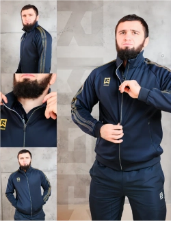 Куртка мастерка из ткани интерлок