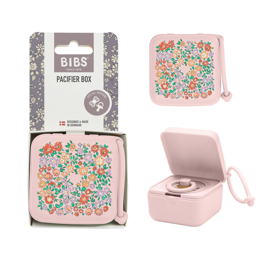 Контейнер для пустышки BIBS x Liberty Pacifier Box - Oscar Meadow - Blossom