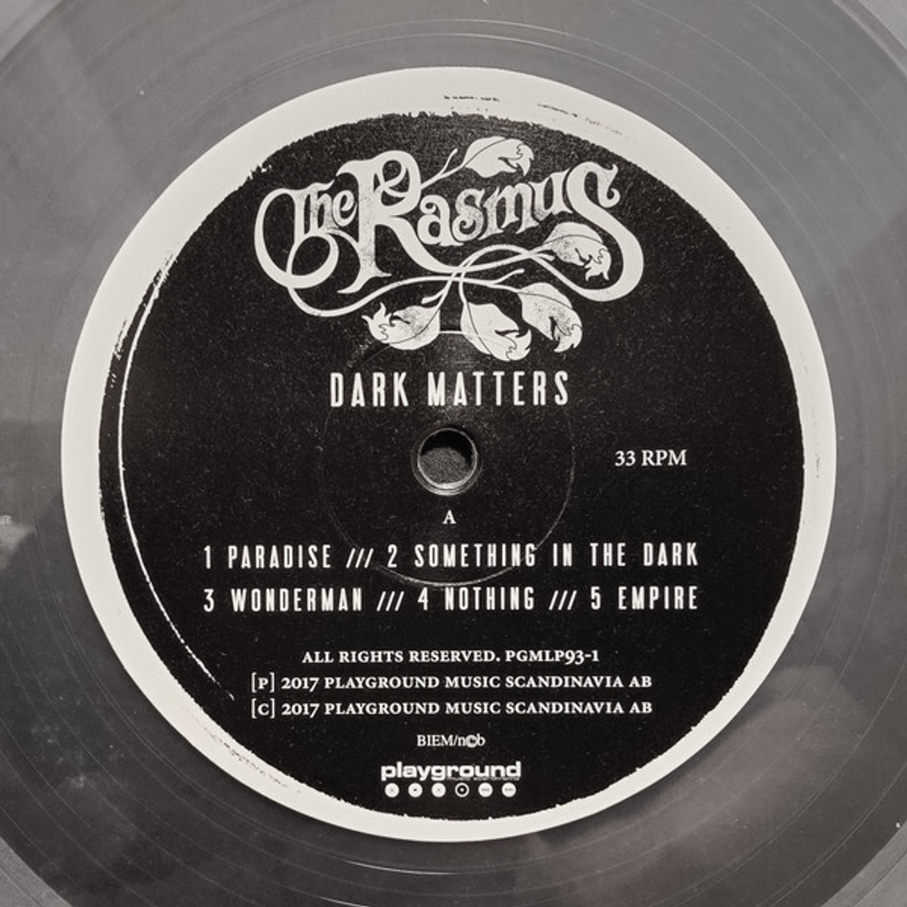 The Rasmus / Dark Matters (Clear Vinyl)(LP)