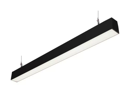 Светильник LED линейный Кристалл 37Вт-4050Лм 5000K опал IP44 с БАП 1ч серый vs351-37-op-5k-li1h