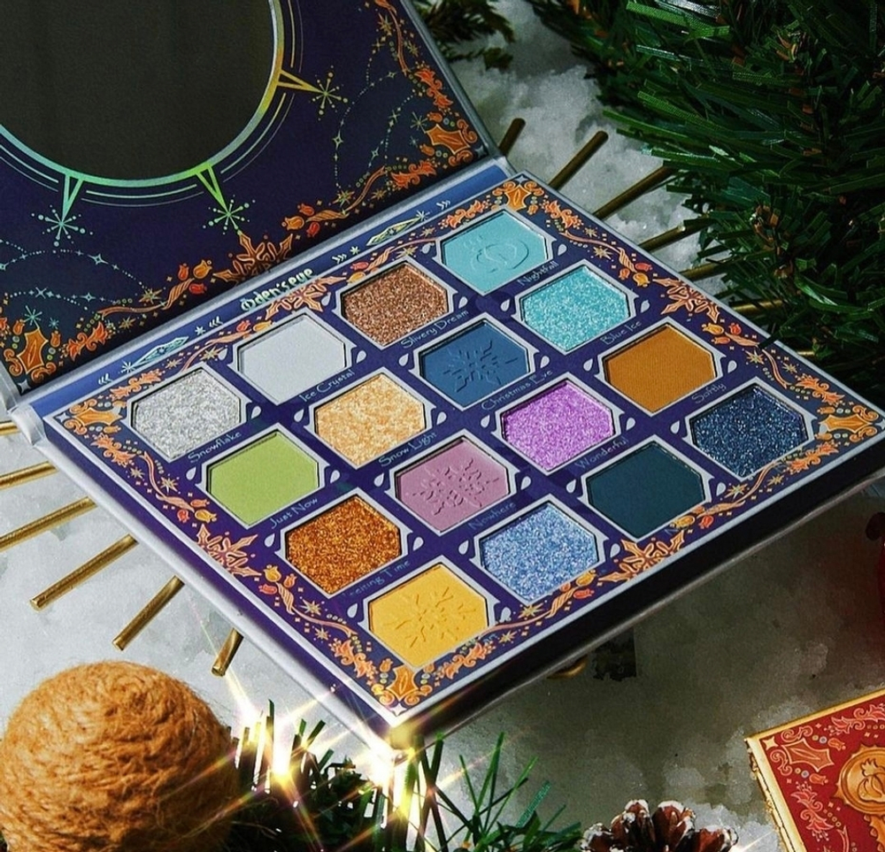 Oden's Eye Cosmetics Christmas Eve Eyeshadow Palette