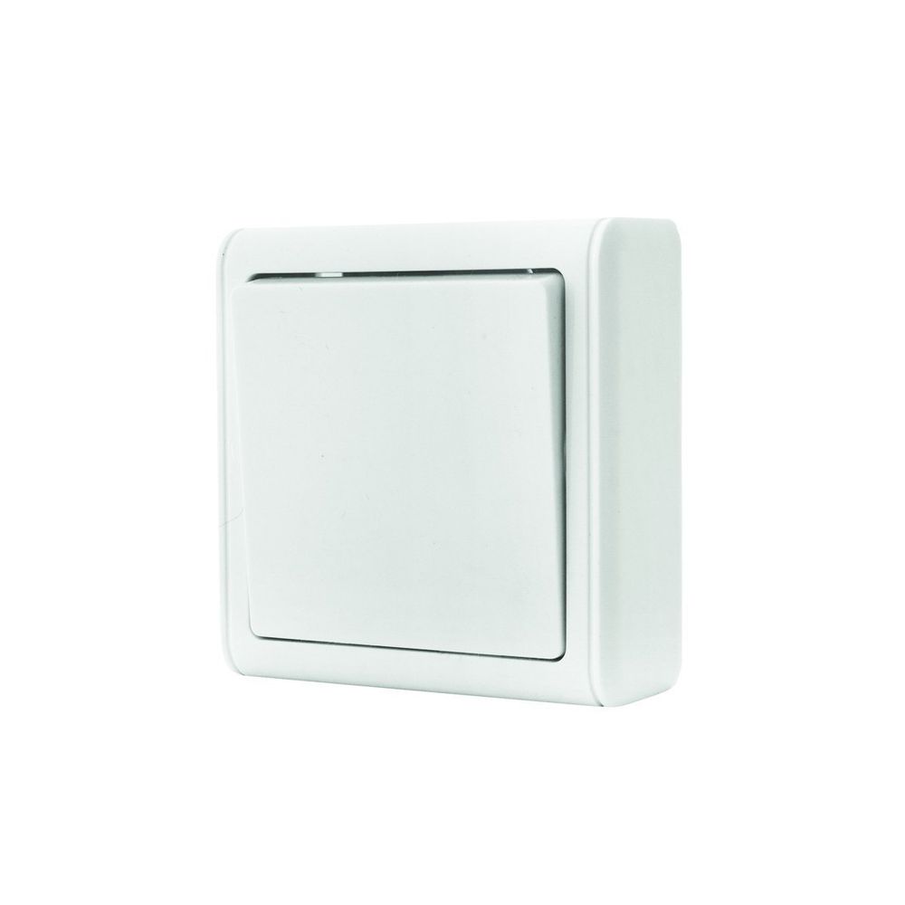 Выключатель 1-кл Profitec Веста Эко о/п  белый Е060101 013