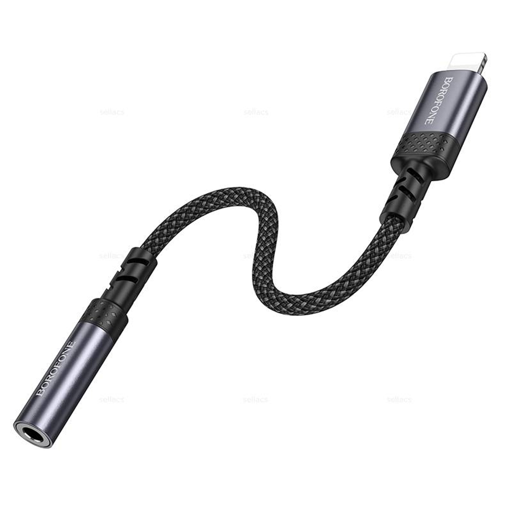 Цифровой аудио конвертер Lightning на 3.5mm Borofone BV24 (Краснодар склад)