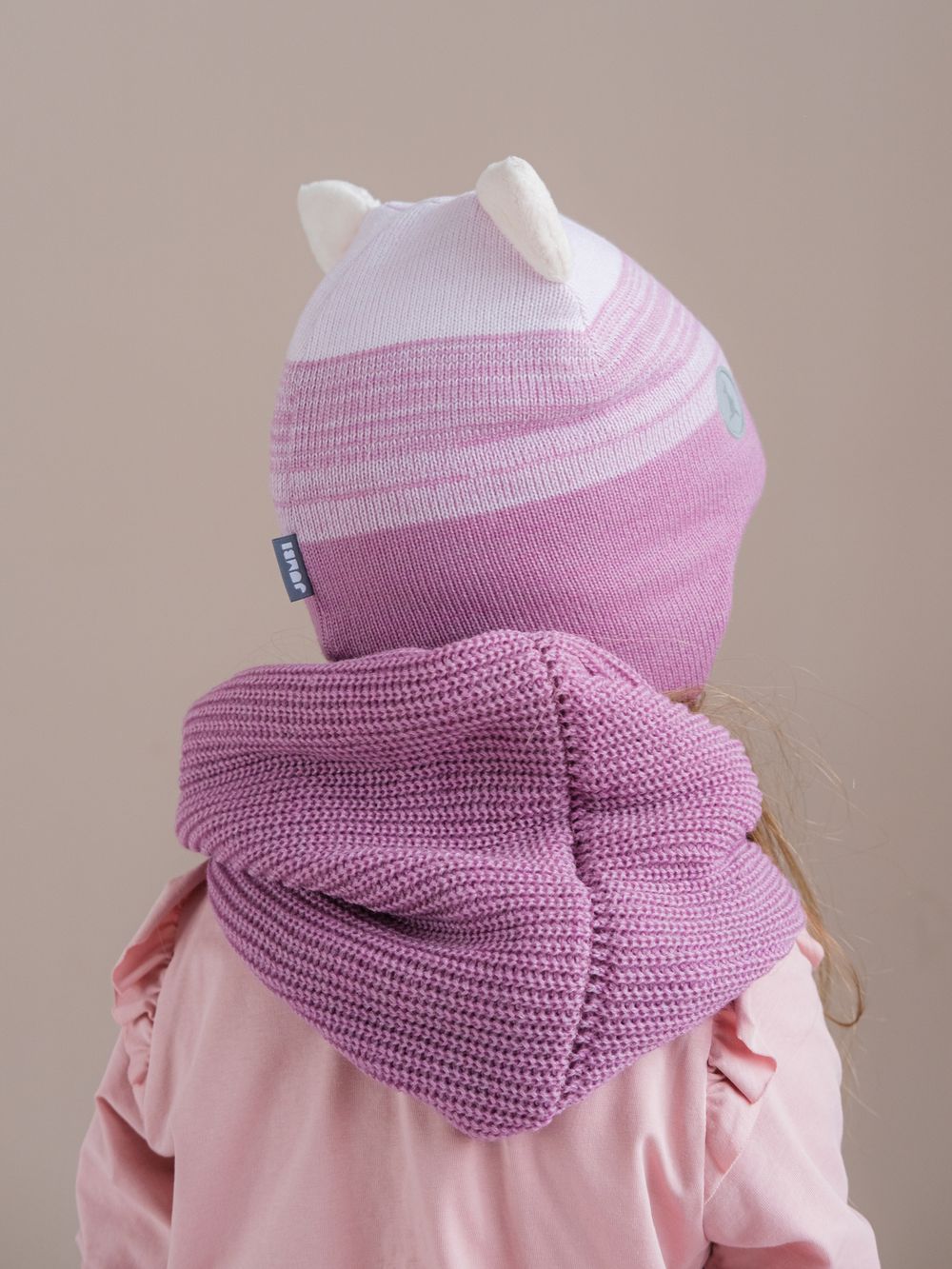 Снуд-резинка вязаный (Астра)