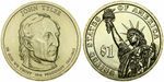 США 1 доллар 2009 Президент 9 - Уильям Генри Гаррисон (1841)