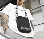 Сумка UNAFFECTED Messenger Черный V1 Лампасы
