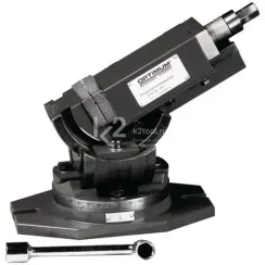 Трехосевые станочные тиски Optimum MV3-75