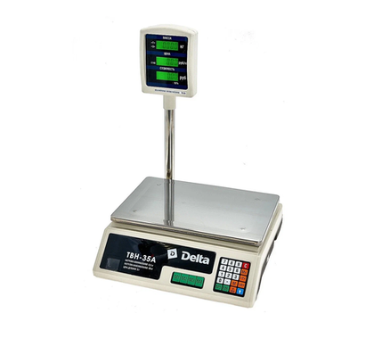 Весы торговые профессиональные Delta до 35 кг (шкала 5 г)