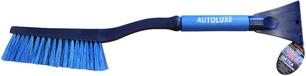 Щетка со скребком AL-110-(кор.12шт) син.