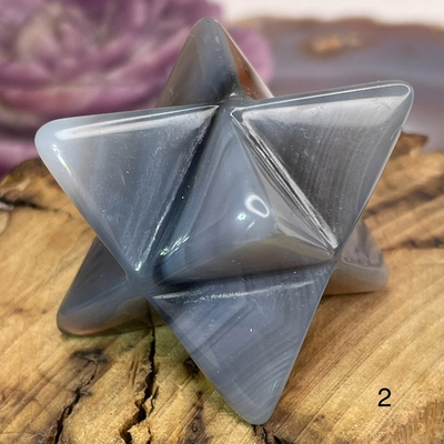 40320 Агат серый Меркаба 30мм