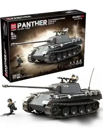 Конструктор Немецкий танк Пантера 1180 деталей 100246