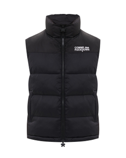 COMME DES FUCKDOWN ЖИЛЕТ ЧЕРНЫЙ
