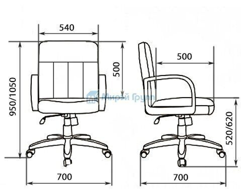 Кресло для руководителя CANNES B VIP