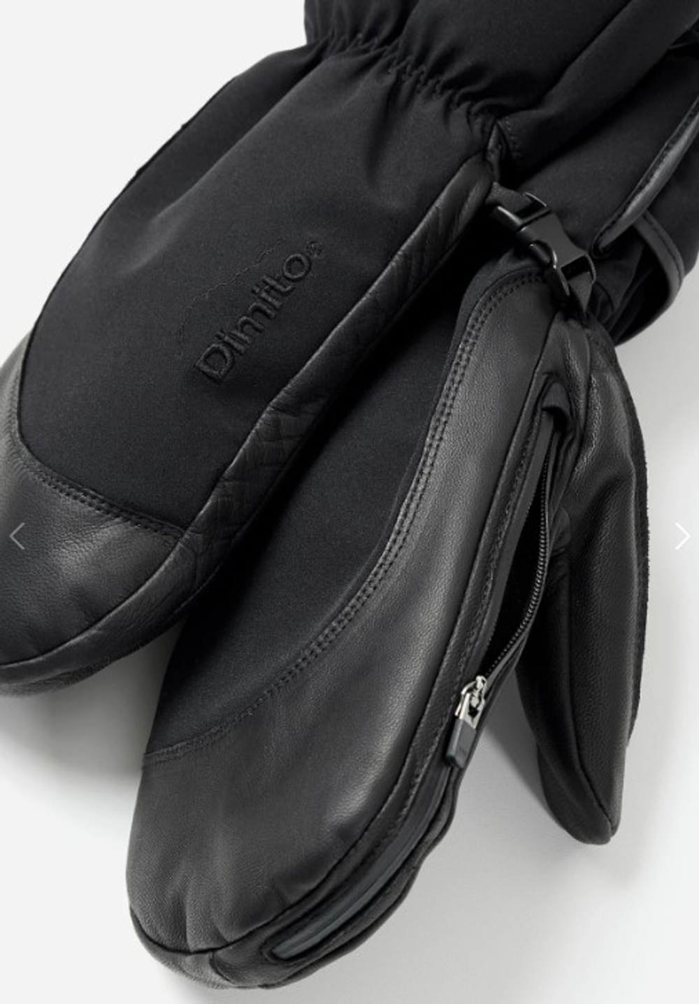 Варежки Dimito LEATHER 3-WAY OPEN MITTEN