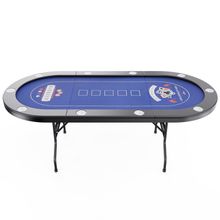 Игровой стол – покер DFC RAYKEEP 84&amp;quot;, на 10 мест, складные ножки