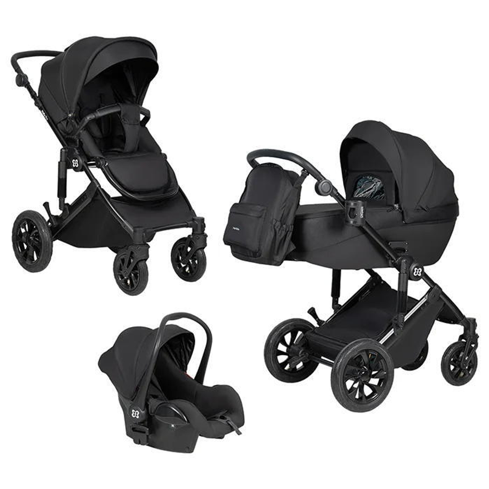Детская коляска Farfello Molly Pro 3 в 1 черный