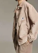 Куртка Called a Garment Corduroy work Светло-бежевая