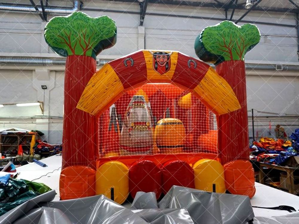 Надувная горка Техас