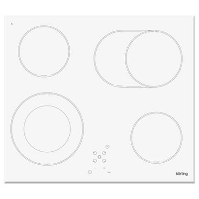 Электрическая варочная панель Korting HK 62051 BW