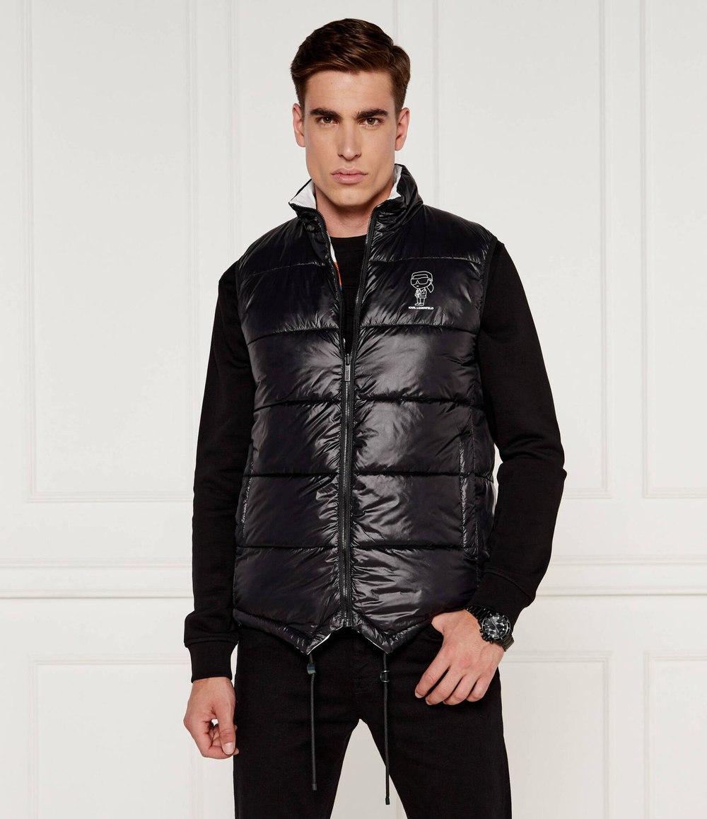 Двухсторонняя безрукавка Karl Lagerfeld - черный(505401 543590)