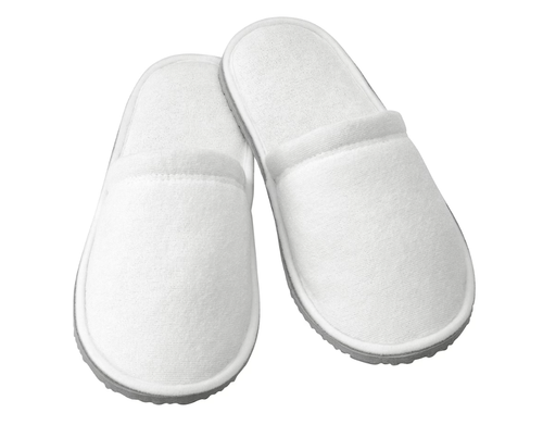 TASJON Тапочки белые,S/M