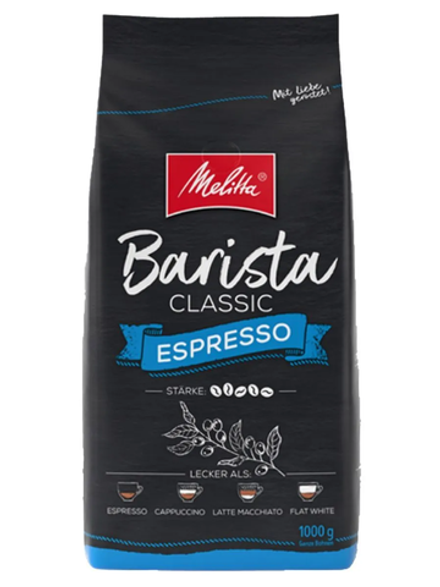 Кофе в зернах Melitta Barista Classic Espresso, 1 кг (Мелитта)