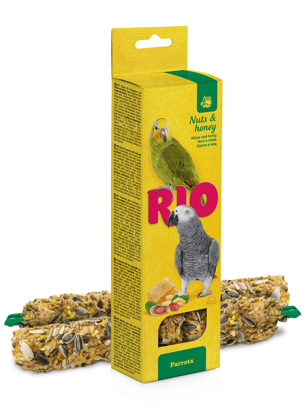 RIO (Рио) Палочки для попугаев с орехами и медом (2х90 г)