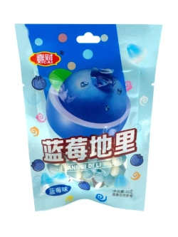 Жевательные конфеты с фруктовым джемом ассорти 33 г * 20 шт