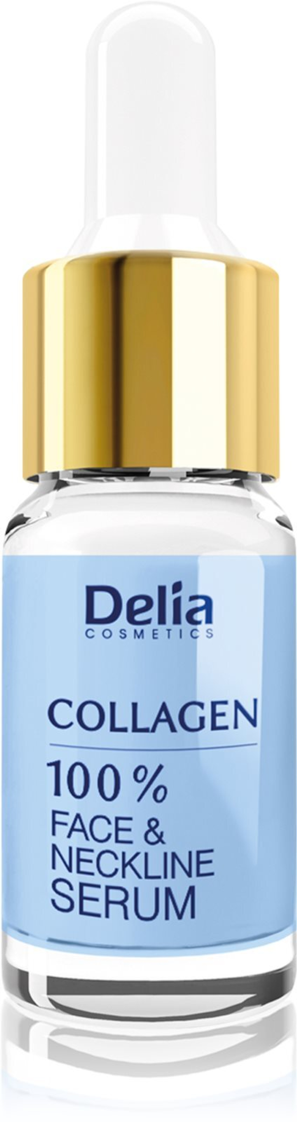 Delia Cosmetics Professional Face Care Collagen - интенсивная увлажняющая сыворотка против морщин для лица, шеи и зоны декольте /   10  ml  / GTIN 5901350436561