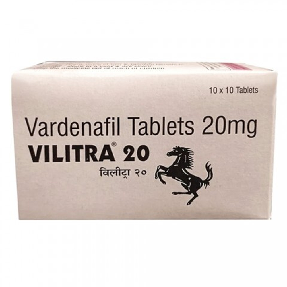 Препарат для усиления потенции и продления полового акта Vilitra 20 mg (10 шт.)