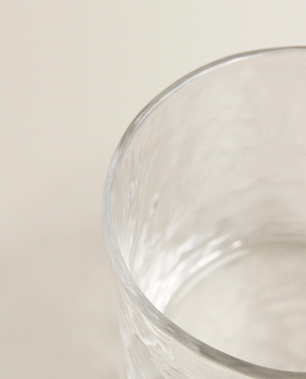 Zara Home стакан из стекла, цвет прозрачный, 8.9 см