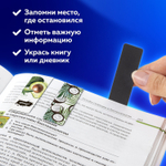 Закладки для книг МАГНИТНЫЕ "FRUITS" набор 12 шт. 60x20 мм BRAUBERG (4 штуки в упаковке)