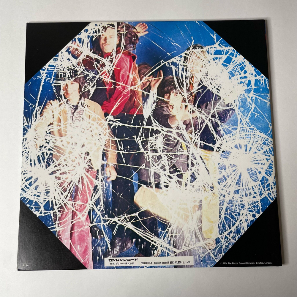 Винтажная виниловая пластинка LP The Rolling Stones Through The Past, Darkly (Big Hits Vol. 2) (Japan 1988) (Obi)