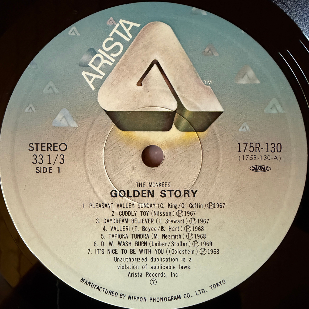 Виниловая пластинка The Monkees ‎– Golden Story 2LP