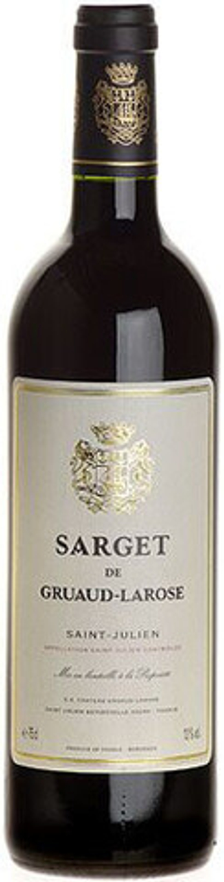 Вино Sarget du Gruaud-Larose, 0,75 л.
