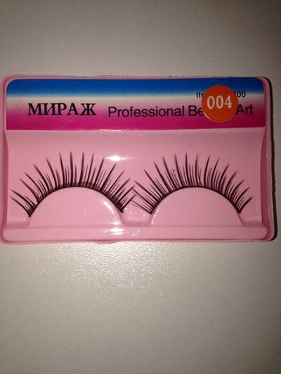 Накладные ресницы №004