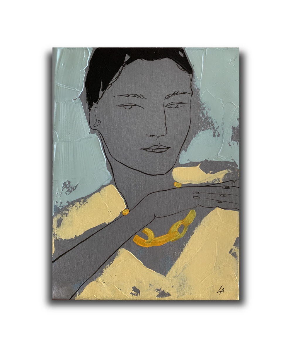 Желтое ожерелье