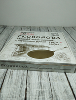 Сковорода блинная чугун 220*15мм дер ручка бл220