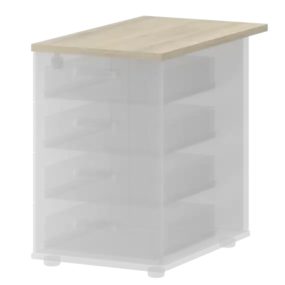 Топ для приставной тумбы СМТ-4Т25-73  434x730x25 Смарт