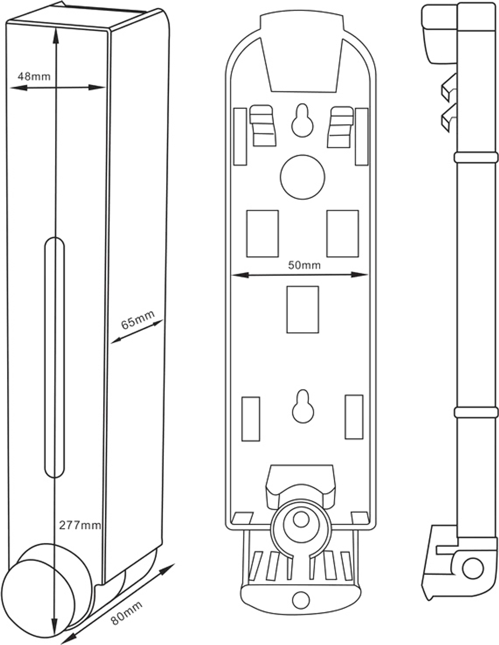 Диспенсер для мыла DIWO Элиста DW-EL40GM настенный, золото