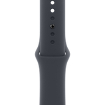 Apple Watch SE, 44 мм, алюминий цвета «Тёмная ночь», ремешок Sport Band цвета «Тёмная ночь» (2024)