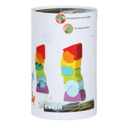 CUBIKA Игрушка логическая БАШНЯ 8 дет.