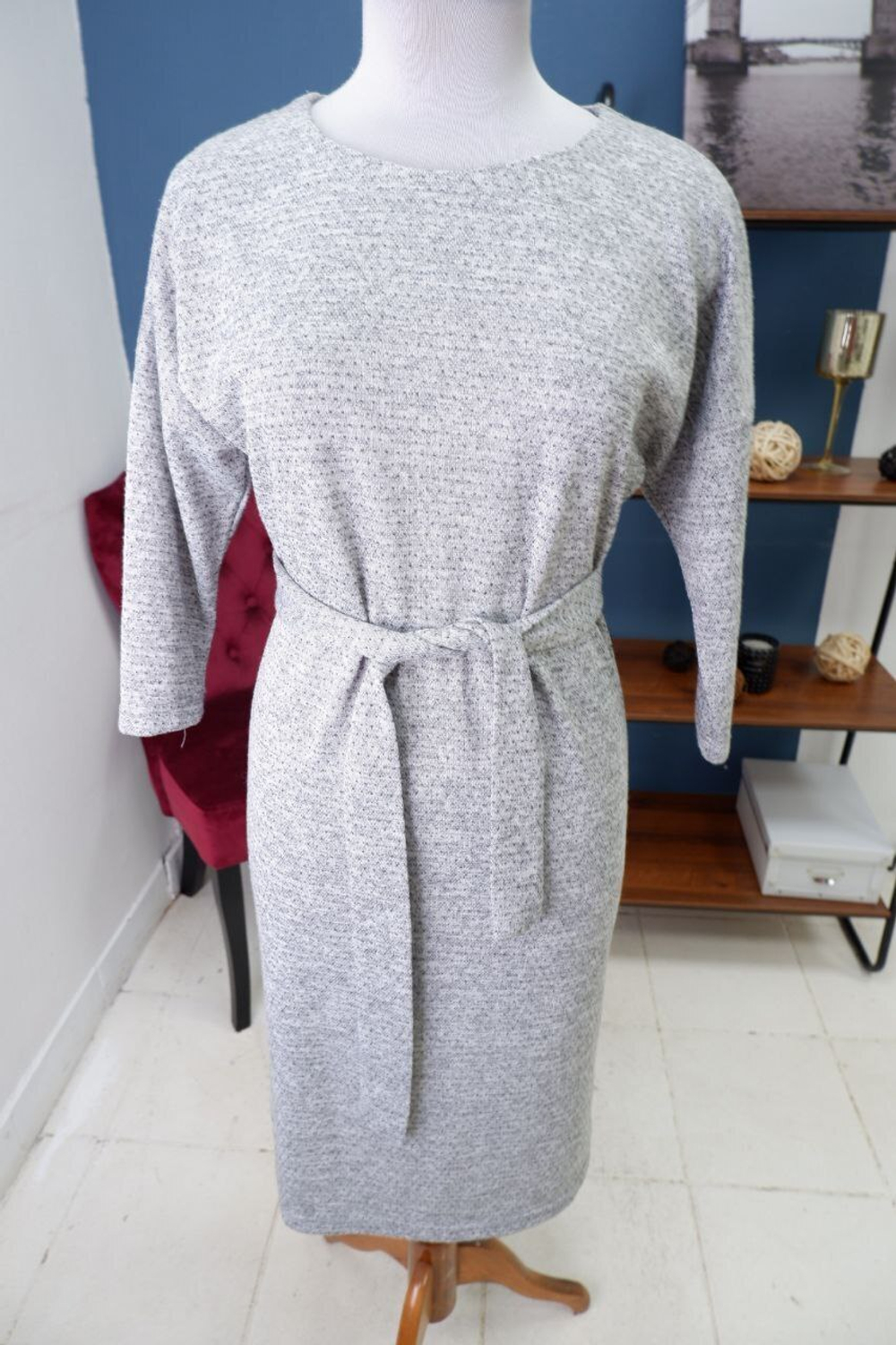 Платье Deniza серое 46 размер