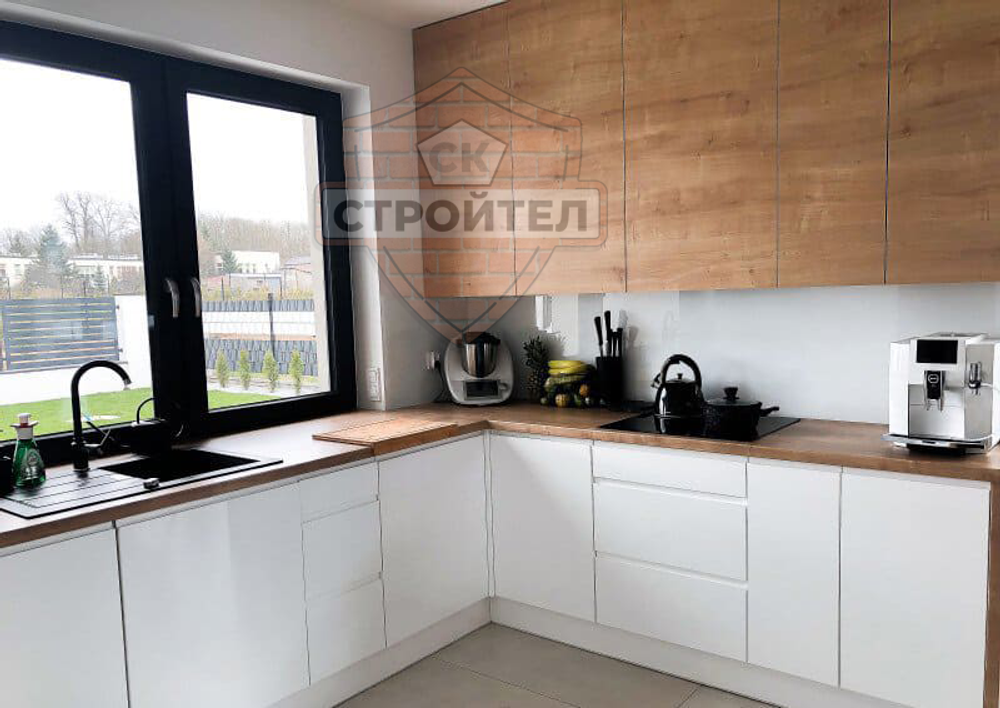 Строительство дома из газобетона под ключ 128 кв.м.