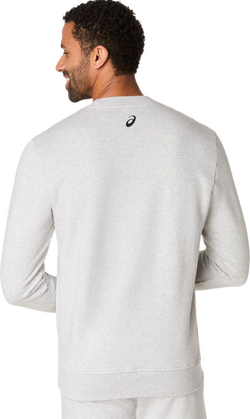 Куртка теннисная Asics Sweat - light grey heather