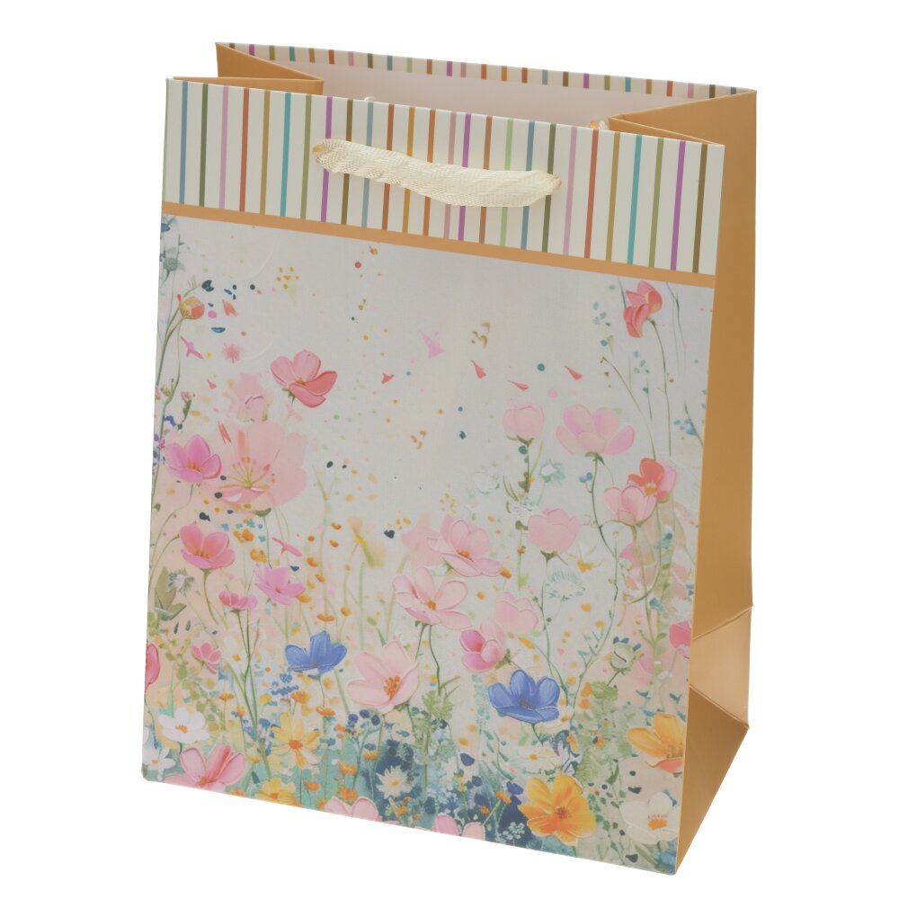 GAEM Пакет подарочный (бумага 230г/м2, блок микс 12шт), L18 W8 H23 см, 4в.