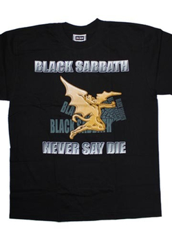 Футболка Black Sabbath Never Say Die (090)